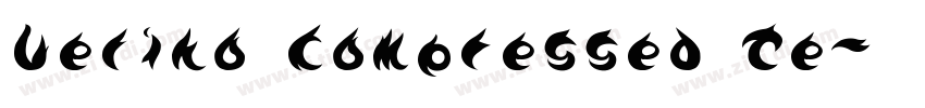 Velino Compressed Te字体转换